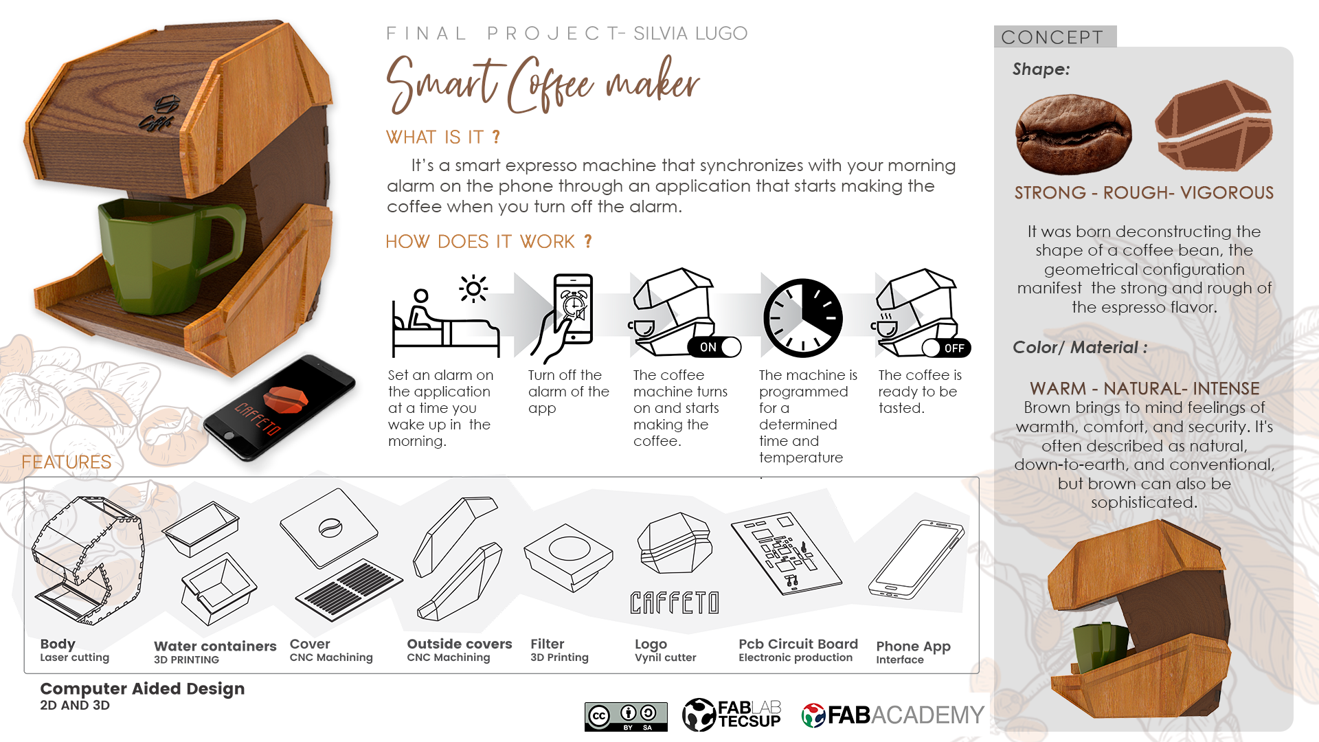 Smart Coffee Maker, by Silvia Beatriz Lugo