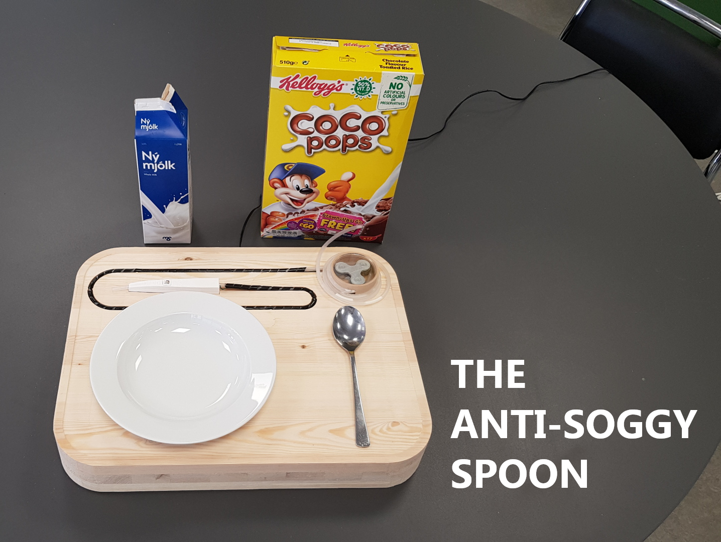 Tha Anti Soggy Spoon, by Arnardadi Thorisson